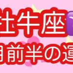 #星座別#タロット占い#【4月前半の運勢】牡牛座♉️ビッグチャンス到来！超細密怖いほど当たるかも知れない😇