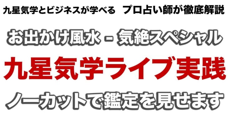 【占い】九星気学ライブ実践 – デモ鑑定アクション会 – 第2話