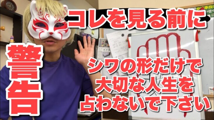 【警告】行動する前に手相をシワだけで判断してはいけない　豊川|豊橋|手相|占い|集客|婚活 狐の手相占いGON