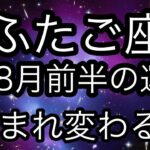 #星座別#タロット占い#双子座【8月前半の運勢】ふたご座　自分の殻からの脱出の時　超細密✨怖いほど当たるかも知れない😇