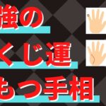 【手相占い】最強の宝くじ運をもつ手相！紹介する4つの線があれば当たるかも⁈