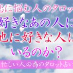 第２５回【恋に悩む人の為のタロット占い】好きなあの人に他に好きな人はいるのか？