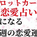 占い鑑定　タロットカード　今週の恋愛運