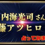 【ダイヤモンドメンバーさんリクエスト動画】内海光司さんと佐藤アツヒロさんの今後を占ってみました！