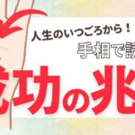 有料級！成功の兆し！？人生の満足を示す手相とは！？【手相鑑定】～質問返し～