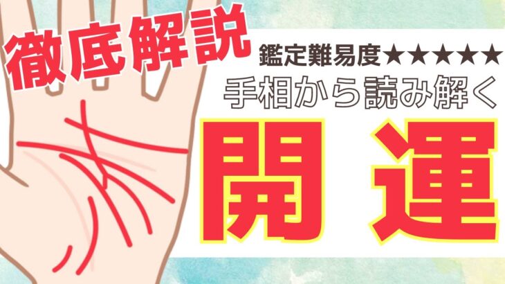 《有料級》かなり複雑！手相の読み解き方を徹底解説！【手相鑑定】～質問返し～