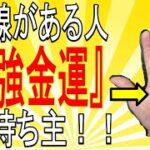 【手相占い】最強金運線はこれ！！圧倒的にお金に恵まれる手相。この線ありますか？