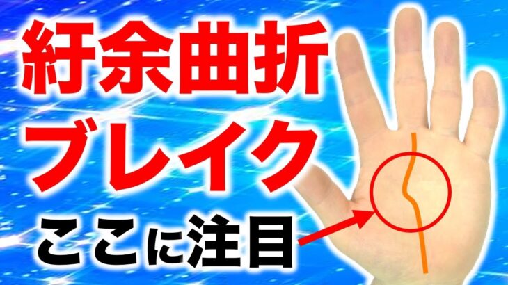 【手相】この手相の人は苦しみから成功を掴む【紆余曲折ブレイク】