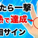 【手相】この手相の人は熱い気持ちで目標達成できる！