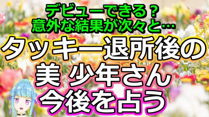 【リクエスト占い】デビューできる⁉ タッキー退所後の美 少年さんのお仕事運を占ってみた【彩星占術】