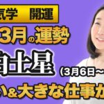 【占い】2023年3月の八白土星の運勢・九星気学【忙しい＆大きな仕事が来る】（3月6日～ 4月4日）仕事・健康・人間関係