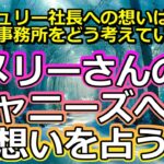 【リクエスト占い】メリーさんからみた今のジャニーズ事務所・ジュリー社長を占う【彩星占術】