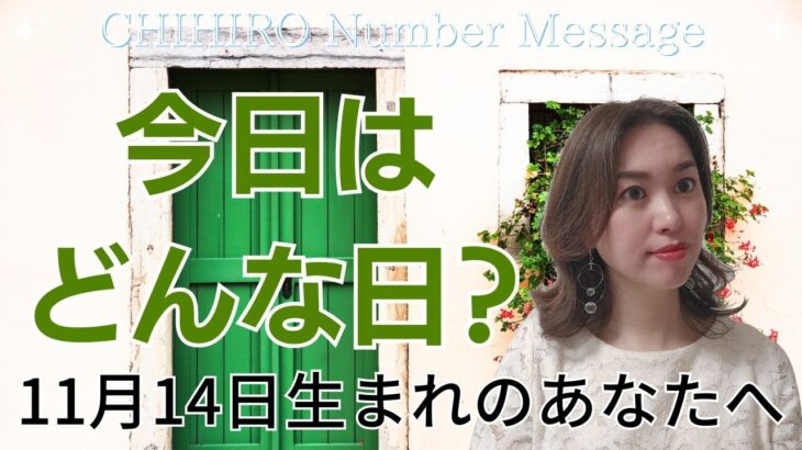 【数秘術】2023年11月14日の数字予報＆今日がお誕生日のあなたへ【占い】