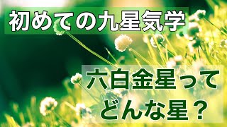 【初めての九星気学】六白金星ってどんな星？