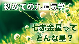 【初めての九星気学】七赤金星ってどんな星？