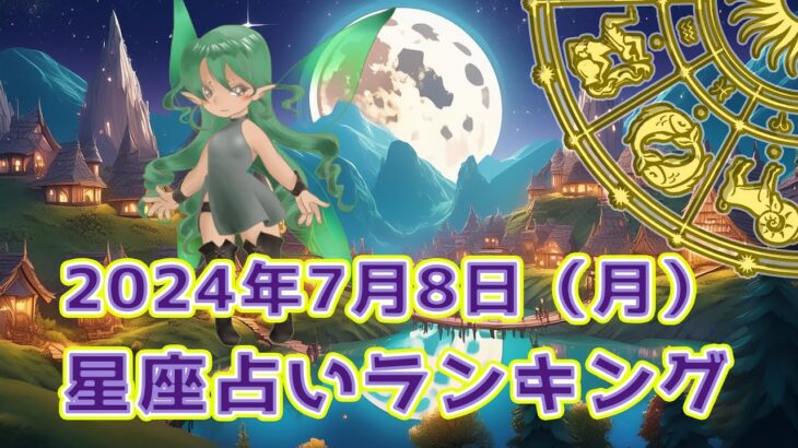 【星座占い】2024年7月8日（月曜日）の運勢【魔法の占星術】 #ランキング #今日の運勢 #明日の運勢