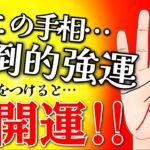 【手相×開運日】開運準備完了⁉〇〇に気を付けるだけで才能が開花