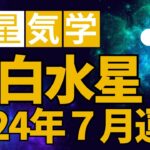 【九星気学】一白水星の７月(2024年）の運勢を全体運・金運・仕事運・恋愛運の４項目で解説