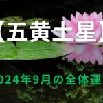 【五黄土星】2024年9月の運勢！～諦めの悪さが肝心なとき、泥の中でも咲く蓮になる