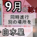 9月の運勢（総合運）【一白水星】2024年 九星 タロット 占い