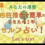 四柱推命で簡単にあなたの1年、セルフ占い！