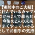 【リクエスト】別居中のご夫婦又は別々に住んでいるカップル限定👫いつから2人で暮らせる？今後の2人の未来とお相手の気持ちそしてアドバイスなど🃏辛口有り🌶️の個人鑑定級リーディング/タロット占い/オラクル