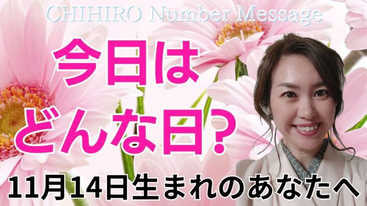 【数秘術】2024年11月14日の数字予報＆今日がお誕生日のあなたへ【占い】