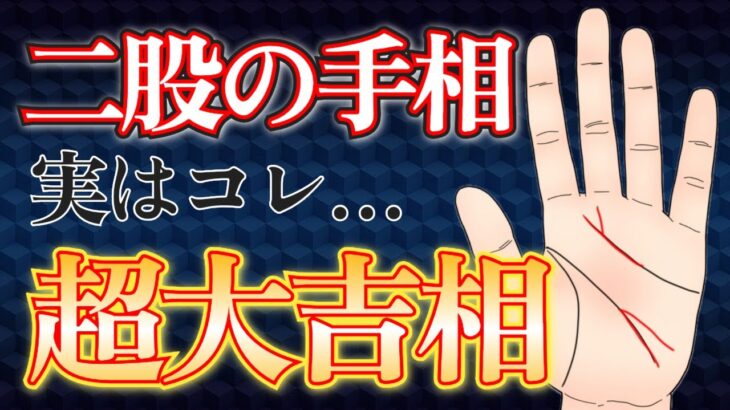 【手相×開運日】二股の手相は実は○○だった！？