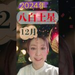 【九星気学】2024年12月八白土星さんの運勢🎄